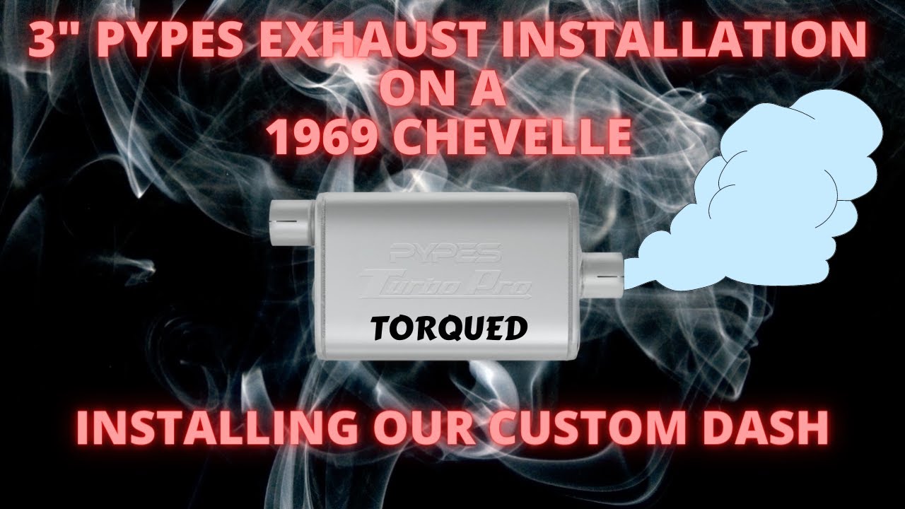 3" Pypes Exhaust System Installation. Installing our custom Dash - YouTube