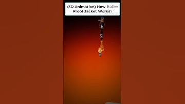 How bulletproof jacket🦺 work?(3d animation) #shorts #bulletproof ... credit by:@ProfessorOfHow