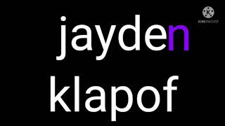 Jayden Klapof