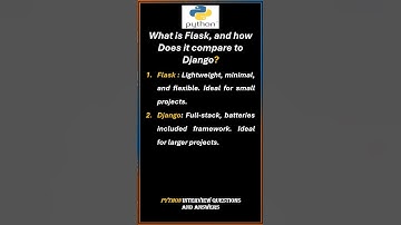 Flask vs Django – Key Differences