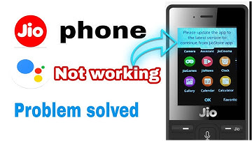 🔥Jio phone Assistant not working problem solved 🔥👍|Assistant की problem solved