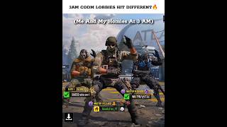 3AM CODM Lobbies Hit Different 🔥
