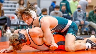 160 – Max Konopka {G} Of Glenbard West Il Vs. Micah Grussenmeyer {R} Of Chatham Glenwood Il