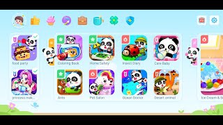 Mundo do Bebê Panda - Jogo Lógica screenshot 2