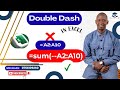 Excel Double Dash (--) Trick You Must Know | Mr Khan Explains