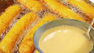 Kinh nghiệm 8 Năm HƯỚNG DẪN CÁCH PHA BỘT CHUỐI CHIÊN GIÒN LÂU xốp không ngấm dầu của Chị Duyên