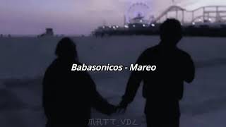 Video thumbnail of "Babasonicos - Mareo (letra)"