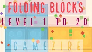 FOLDING BLOCKS GAMEPLAY | LEVEL 1 - 20 WALKTHROUGH | Android & iOS screenshot 4