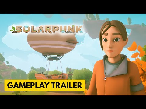 Solarpunk - Official Reveal Trailer #solarpunk #gametrailer #gametrail