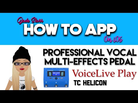 Professional Vocal Multi-Effects Pedal - TC Helicon VoiceLive Play - How To App on iOS! - EP 514 S8