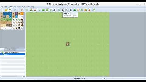 RPG Maker Tutorial Part 001: The Interface - Making "A Human In Monsteropolis"