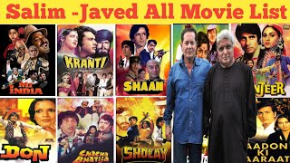 Writer Salim Javed All Movie List। Salim Javed hit and flop all movie list। Movies name।