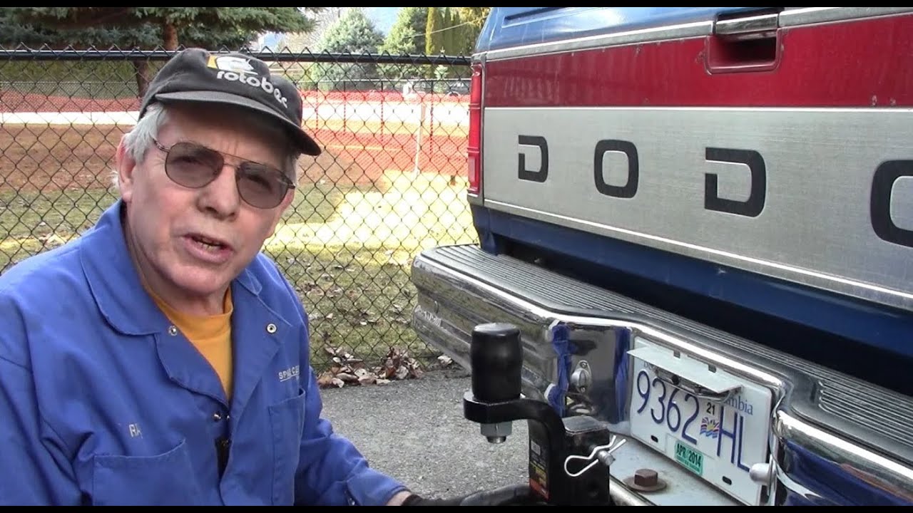 Anti Rattle Hitch Mod YouTube