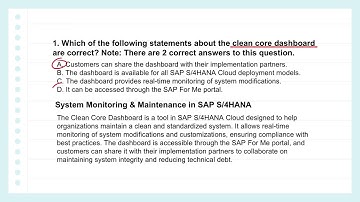 C_THR82_2411 Free Practice Test For SAP SuccessFactors Performance and Goals Exam