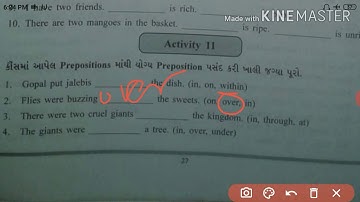 Std-7 English Grammar Unit-2 (Ac-10, 11, 12)