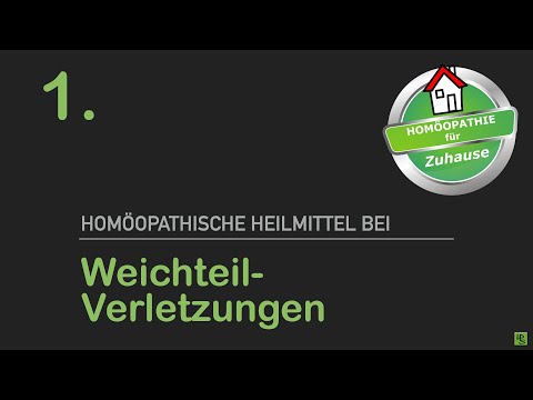 1.Verletzungen der Weichteile