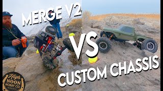 RC Rock Crawling C2 CASH COMP in the COLD [Amazing custom chassis vs Merge V2 & one rig DNF's!]