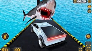 Auto Vs Cars@ #222 Cyber Monster Truck Racing 3d Extreme Games Production 2022 screenshot 4