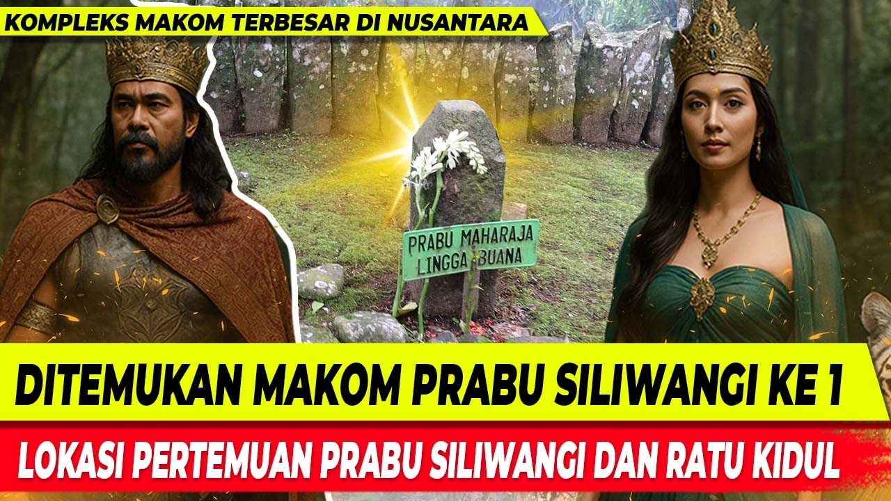 RATUSAN MAKAM & MISTERI BESAR! Walahir, Titik Sakral Prabu Siliwangi Bertemu Ratu Kidul
