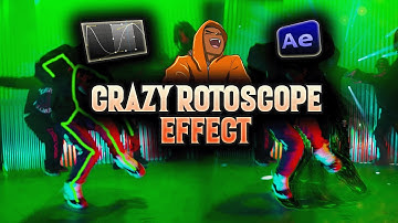 AFTER EFFECTS TUTORIAL: Glowing Echo Outlines Using ROTOSCOPE TOOL