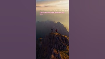 Success is not final, failure is not fatal: It is the courage to continue that counts.