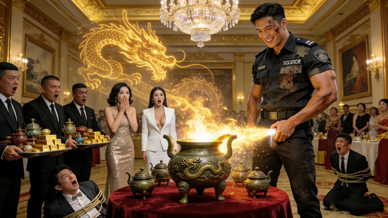 【Full】窮保安被妻子背叛姦夫毒打，誰料他竟是轉世戰神，下秒闖入古玩宴會指著姦夫的龍將遺藏笑了：這是我當年用的夜壺！#玄幻 #drama #爽文 #逆袭 #战神