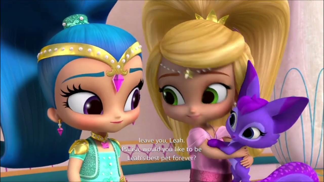 shimmer and shine zoomicorn toss but it's only leah, arabella, leelee
