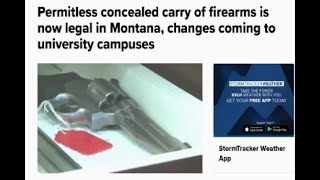 Montana too passes Permitless Carry, signed by governor - Feb, 2021 by thatmaninblack 344 views 3 years ago 1 minute, 13 seconds