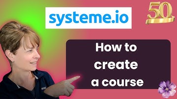 How to create an online course Systeme io | Women over 50