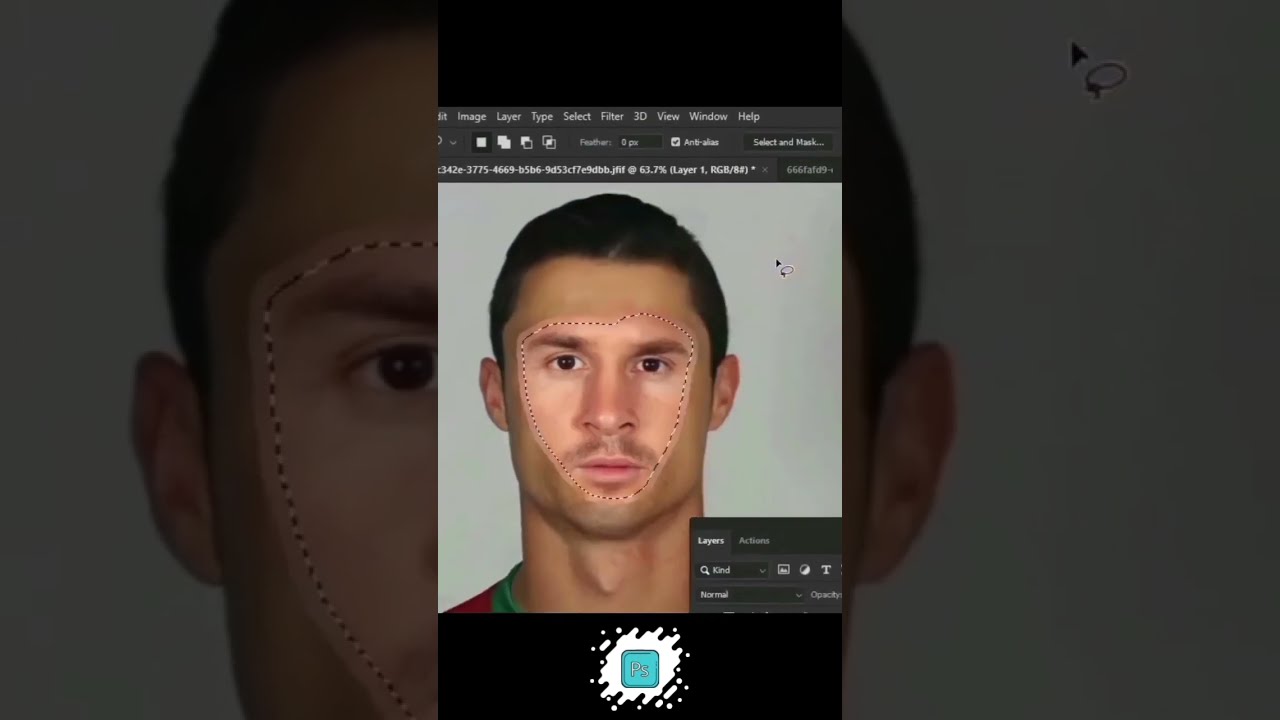 EASILY ADJUST YOUR FACE ON ANY FACE IN PHOTOSHOP 