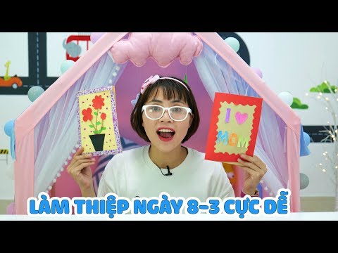 Hướng Dẫn Làm Thiệp Tặng Mẹ Cực Dễ Trong 1 Phút | Foci