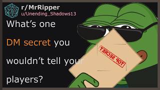 What’s one DM secret you wouldn’t tell your players?#dnd