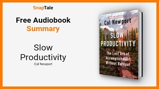 Slow Productivity by Cal Newport: 15 Minute Summary