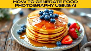 How to Generate FOOD PHOTOGRAPHY Using AI! (Perfect for Menus, Recipe Blogs, Social Media, etc.) screenshot 1