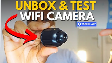 How to Connect the WiFi Camera to Your Phone| YSXlite app Tutorial