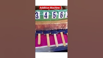 Ennum Ezhuthum tlm Addition machine Maths working model #shorts #reels #trending #tlm #maths