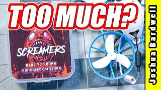 How fast is too fast? Testing 32,500KV WeBleedFPV Screamer Motors!