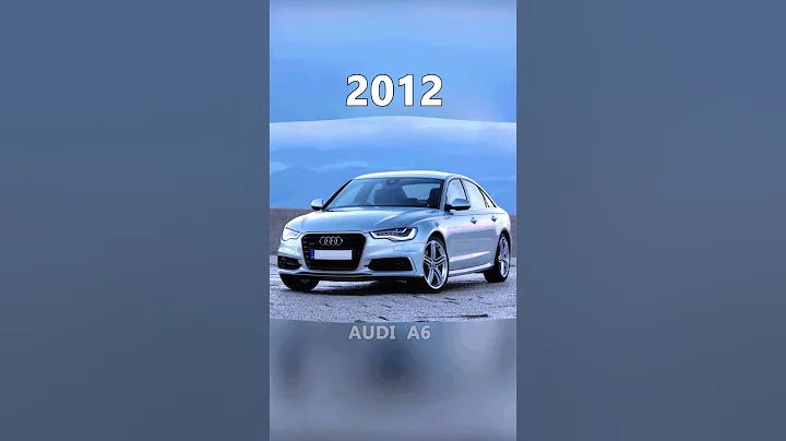 Evolution of Audi A6 [1994 - 2022] #shorts
