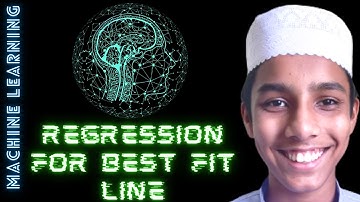 Regression for Best Fit line - ML with Python - Part - 8