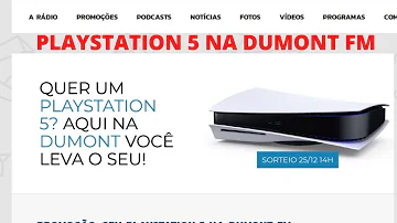 Quem ganhou a promoção da Dumont FM?