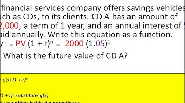 Math Models Application