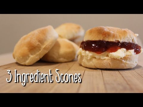 How to Bake Easy Scones. 