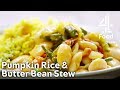 SCRUMPTIOUS Pumpkin Rice & Butter Bean Stew | Jamie's Meat-Free Meals