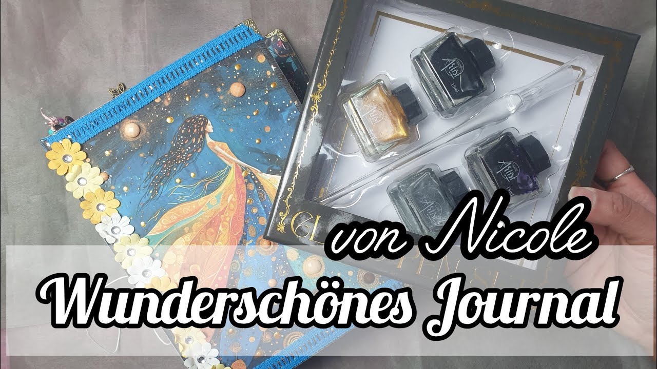 Wunderschönes Bollywood Journal Flipthrough* Action Glasspen Set Test