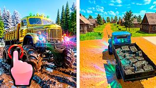 Luxury Truck Hill Racing 3D - Offroad Vehicles 4x4 Mud And Rocks - iOS Android GamePlay #16 screenshot 3