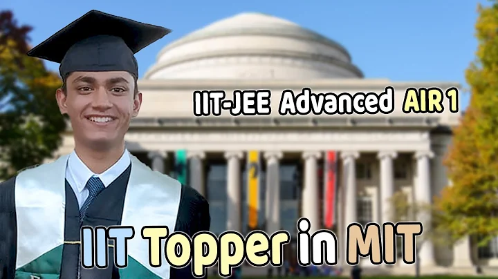 Talk with IIT Topper in MIT: Fees, Scholarships | ...
