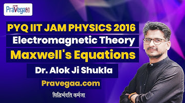 PYQ | IIT JAM Physics 2016 | Electromagnetic Theory |Maxwell