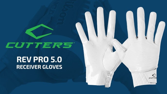 Cutters Rev Pro 5.0 L.E. Receiver Gloves, Smile / L