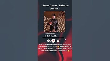 Thumbnail of "FOUTA DROME " LE NOUVEAU TUBE DE LA LEGENDE KOFFI OLOMIDE #musiqueafricaine #koffiolomide