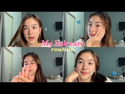 My haircare routine + styling ทำผมวันสบายๆ 4 ทรงด้วย mise en scène ผลิตภัณฑ์บำรุงผมจากเกาหลี💘